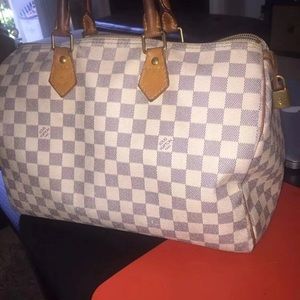 Authentic Louis Vuitton speedy 35